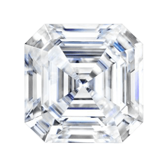 High Quality Asscher Diamond Gemstone SI2 SI1 VS2 VS1 VVS2 VVS1 IF FL Clarity D E F G H I J K Color