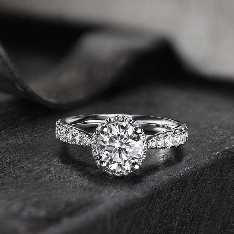Custom Design Create Your Own Diamond Engagement Ring Yellow White Rose Gold Setting Surrey Canada
